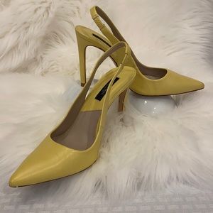 Zara back strap summer heels